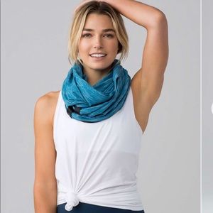 Lululemon Vinyasa Scarf Heathered Tofino Teal